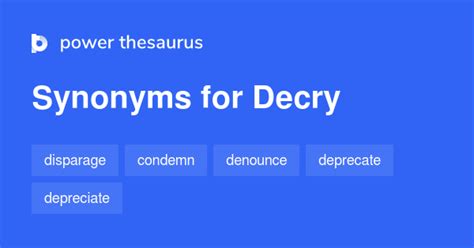 decry antonyms|decry definition.